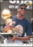 michael jordan holding trophy