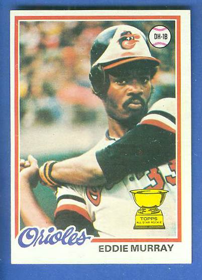 1978 Topps # 36 Eddie Murray ROOKIE (Orioles)