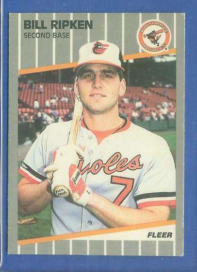 Billy Ripken - 1989 Fleer #616 ROOKIE [VAR:F.ck Face] (Orioles) Baseball cards value