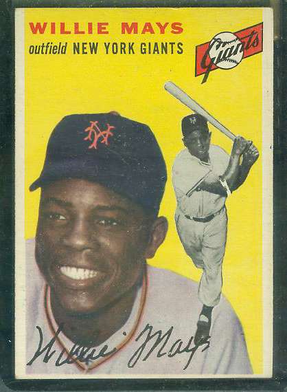 1954 Topps #.90 Willie Mays [#a] (NY Giants)