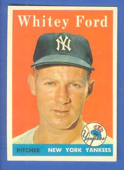 Whitey ford baseball cards worth #6