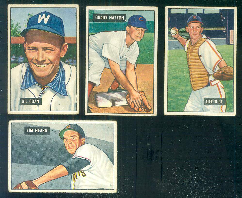 Lot - (EXMT) 1952 Bowman Larry Doby #115 (HOF) Baseball Card