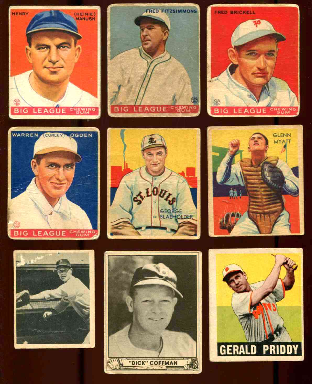 1948-49 Leaf Gum Co. #4 Stan Musial Reprint Card- St. Louis Cardinals –