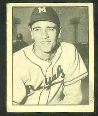 1950 BOWMAN FERRIS FAIN 13 POOR BASEBALL PHILADELPHIA ATHLETICS