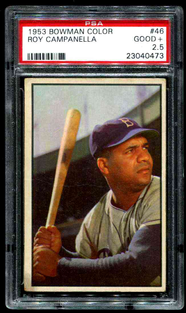 1953 Bowman Color # 46 Roy Campanella (brooklyn Dodgers)