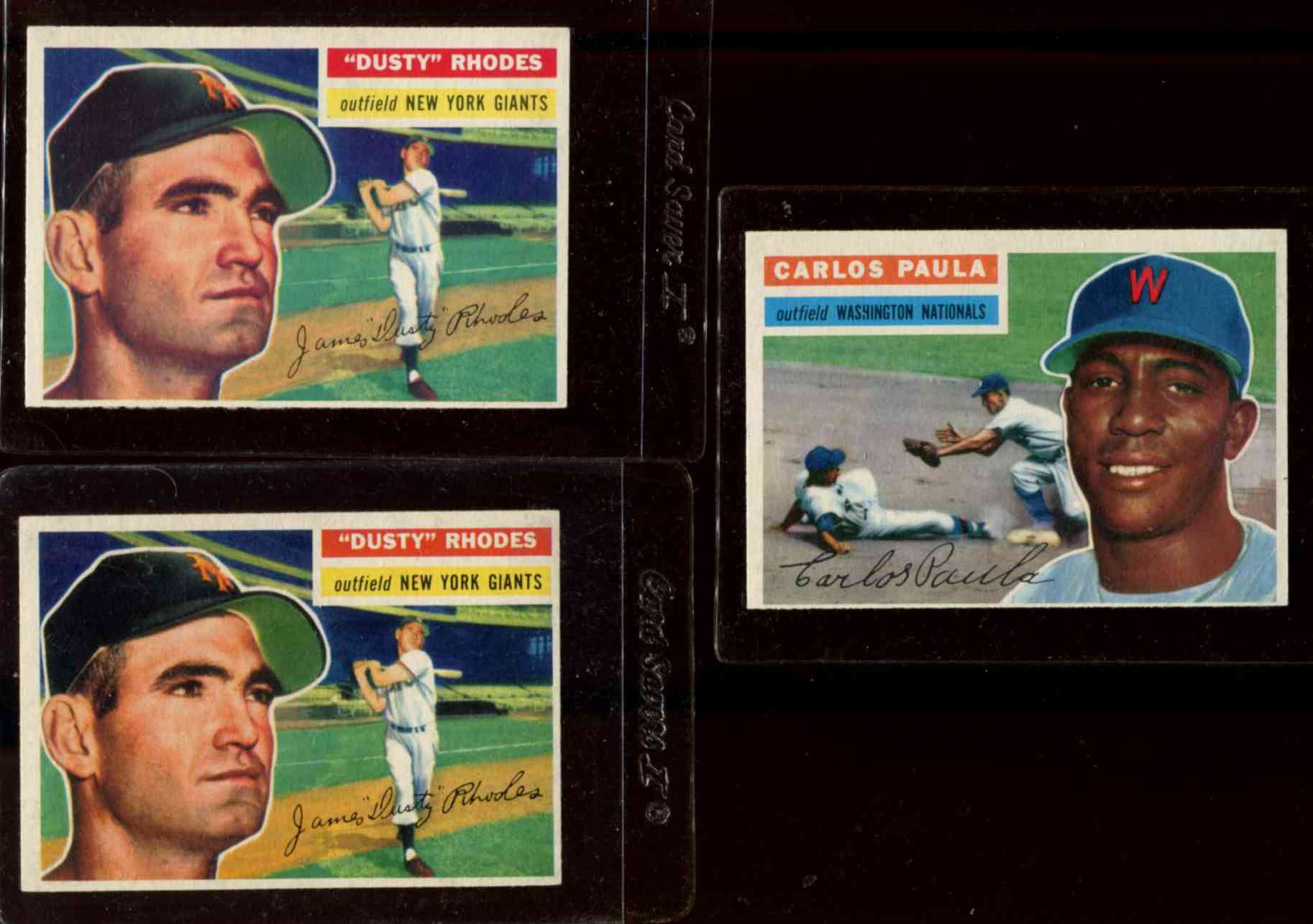 1956 topps baseball cards, #201 and up, HIGH NUMBERS, complete