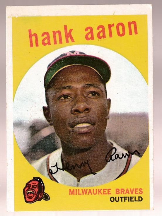 Lot of (7) 1959 Topps Baseball Cards With #287 Don Zimmer, #119 John  Callison, #240 Hank Bauer, #310 Luis Aparicio, #262 Hitter's Foes / Podres  / Drysdale, #415 Bill Mazeroski & #469 Ernie Banks
