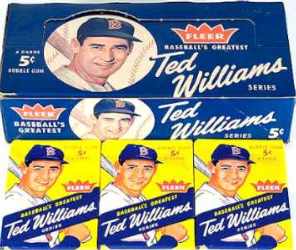 1959 Fleer Ted Williams Box