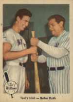 1959 Fleer Ted Williams w/Ruth