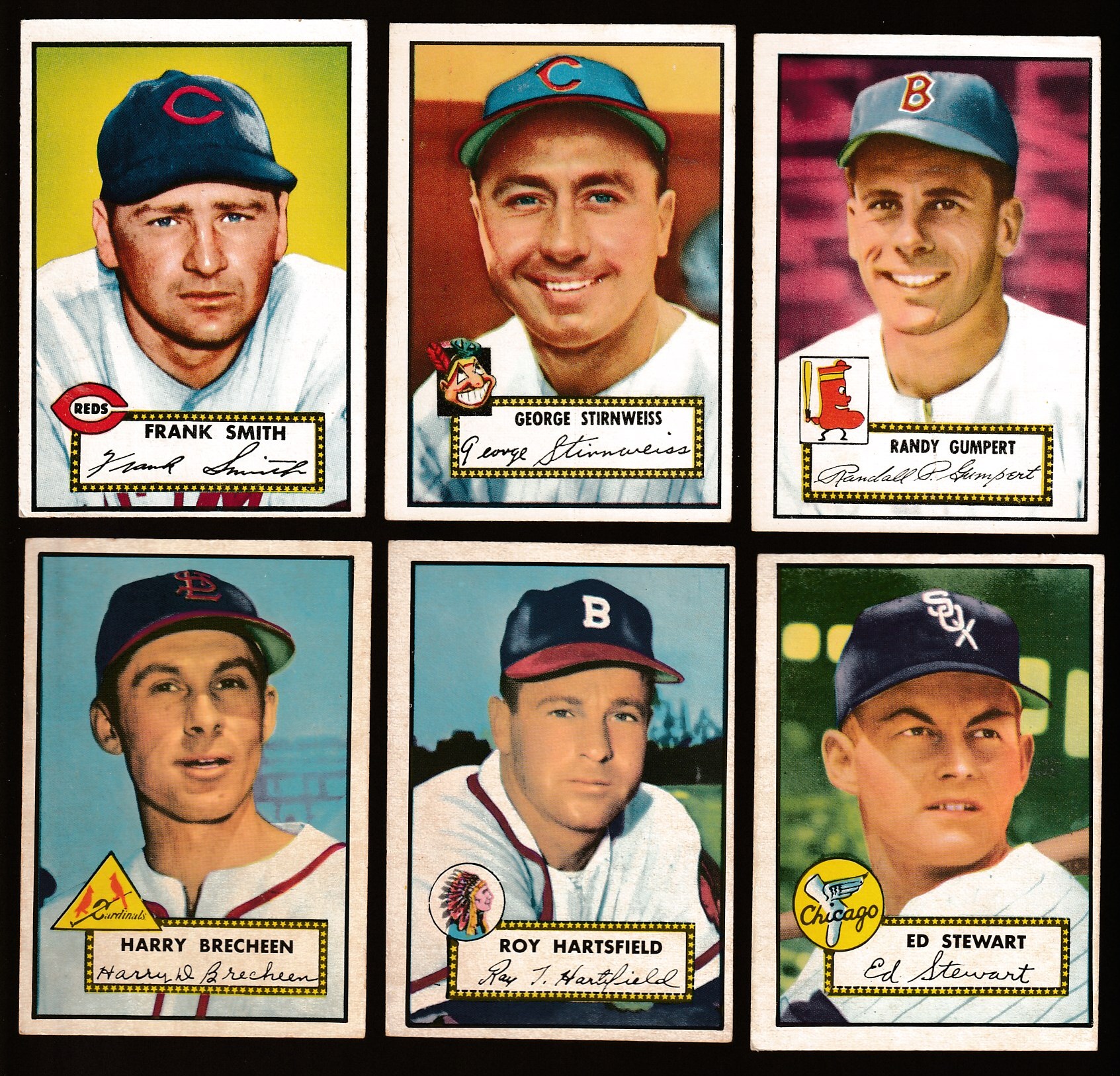 1952 Topps #264 Roy Hartsfield (Boston Braves)