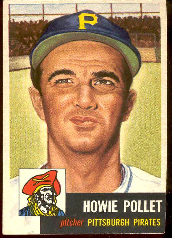 Joe Rossi 1953 Topps #74 Pittsburgh Pirates GD #3