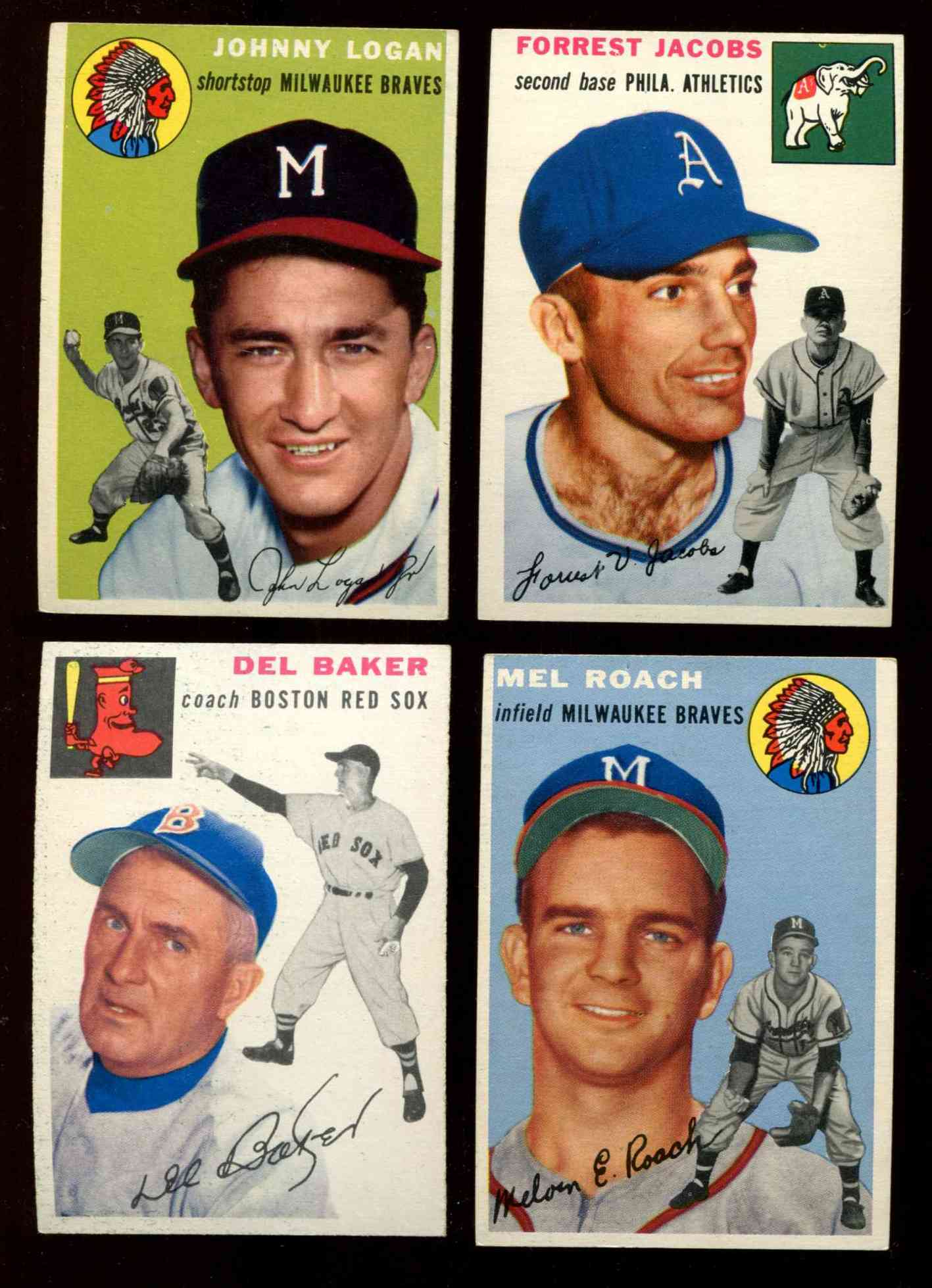 #227 Buster Mills CO RC - 1954 Topps Baseball Cards (Common