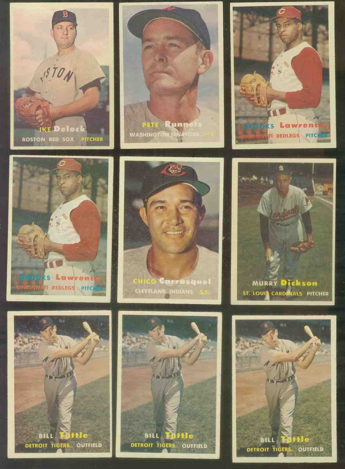 1957 Topps # 64 Pete Runnels (Senators)