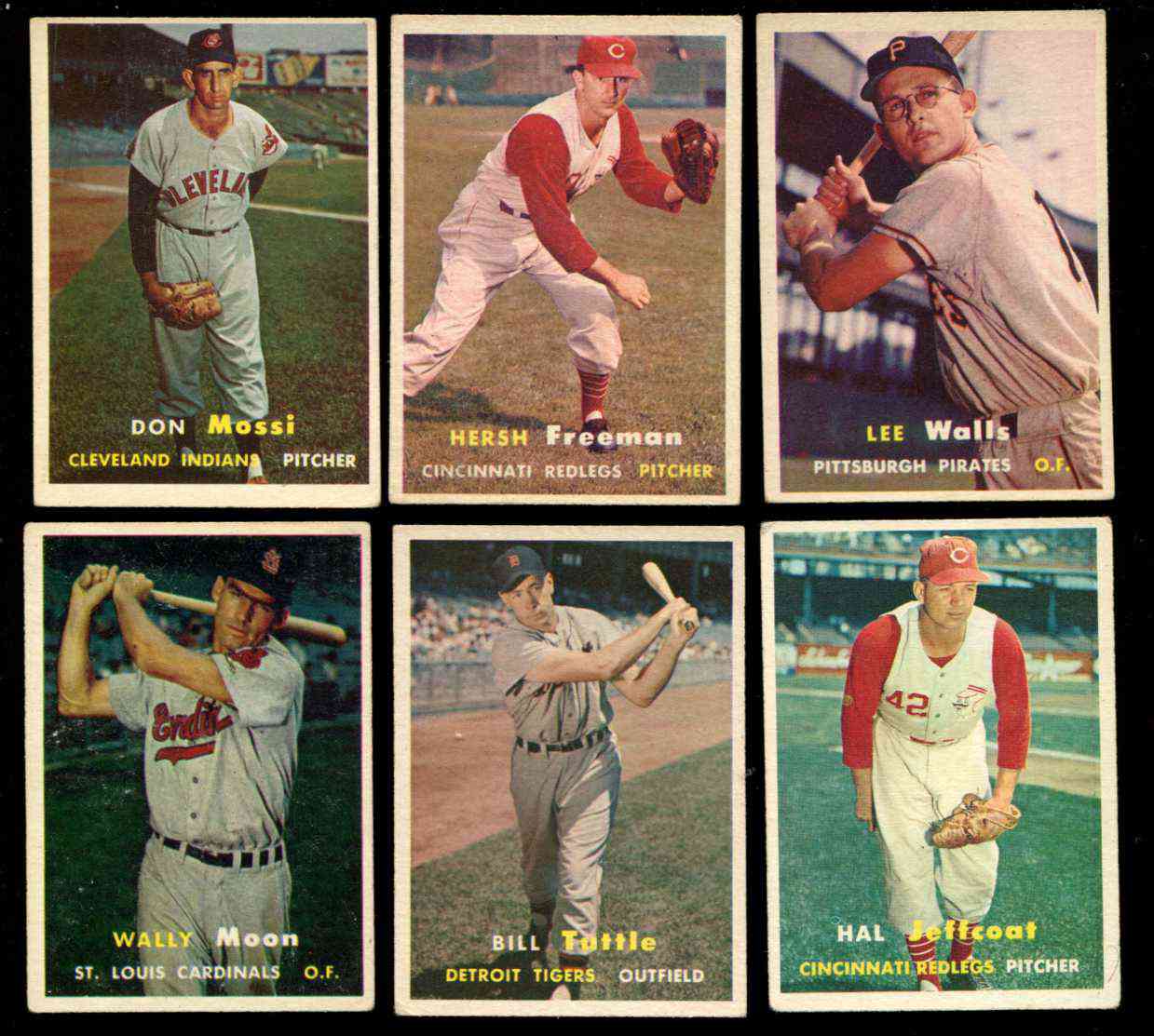 1957 Topps Baseball #307 Dick Hall - Pitsburgh Pirates - CSG 6.5 Ex/NM+