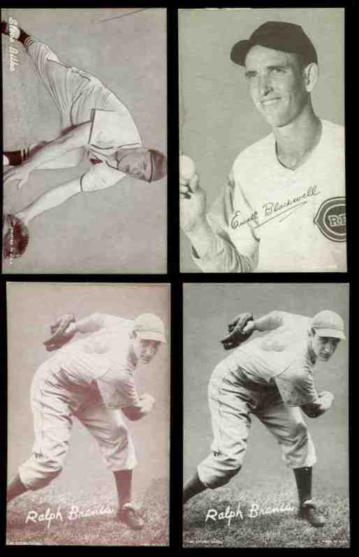 1939-46 Salutation Exhibits Bob Feller Pitching