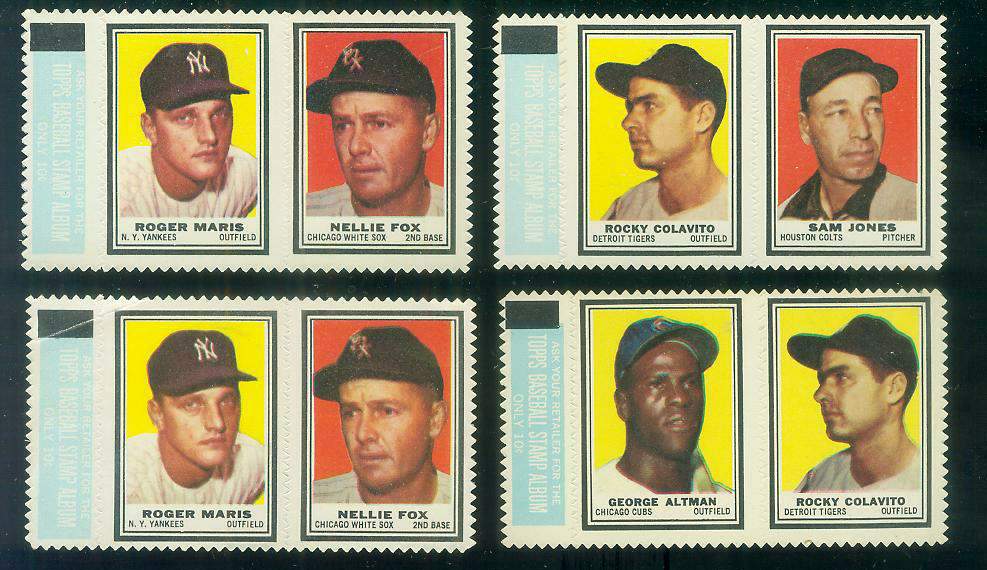 1962 Nellie Fox Johnny Podres Tito Francona Frank Howard -  Denmark