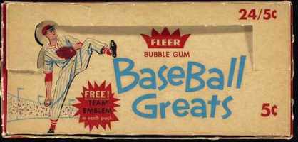 1960 Fleer Baseball Box