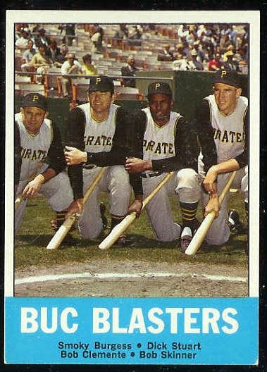 Duke Carmel, Bill Haas, Rusty Staub, & Dick Phillips 1963 Topps #544 Rookie  Stars RC (BVG 6.5)
