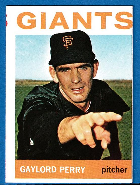 1964 Topps #468 Gaylord Perry [#r] (Giants)