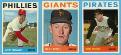  1964 Topps  -  Starter Set/Lot (294) with Hall-of-Famers & Scarce Hi#s