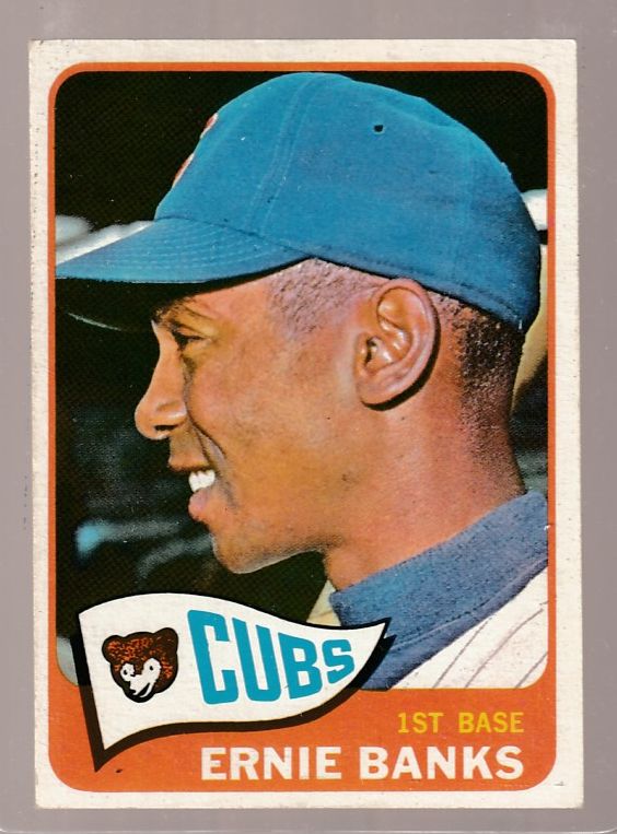1962 Post #188 Ernie Banks Vintage Baseball Card – Collectors