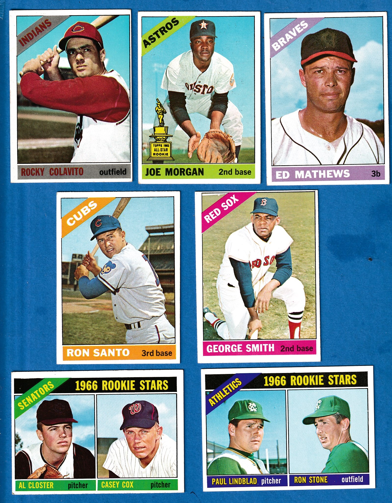 1966 Topps #290 Ron Santo (Cubs)