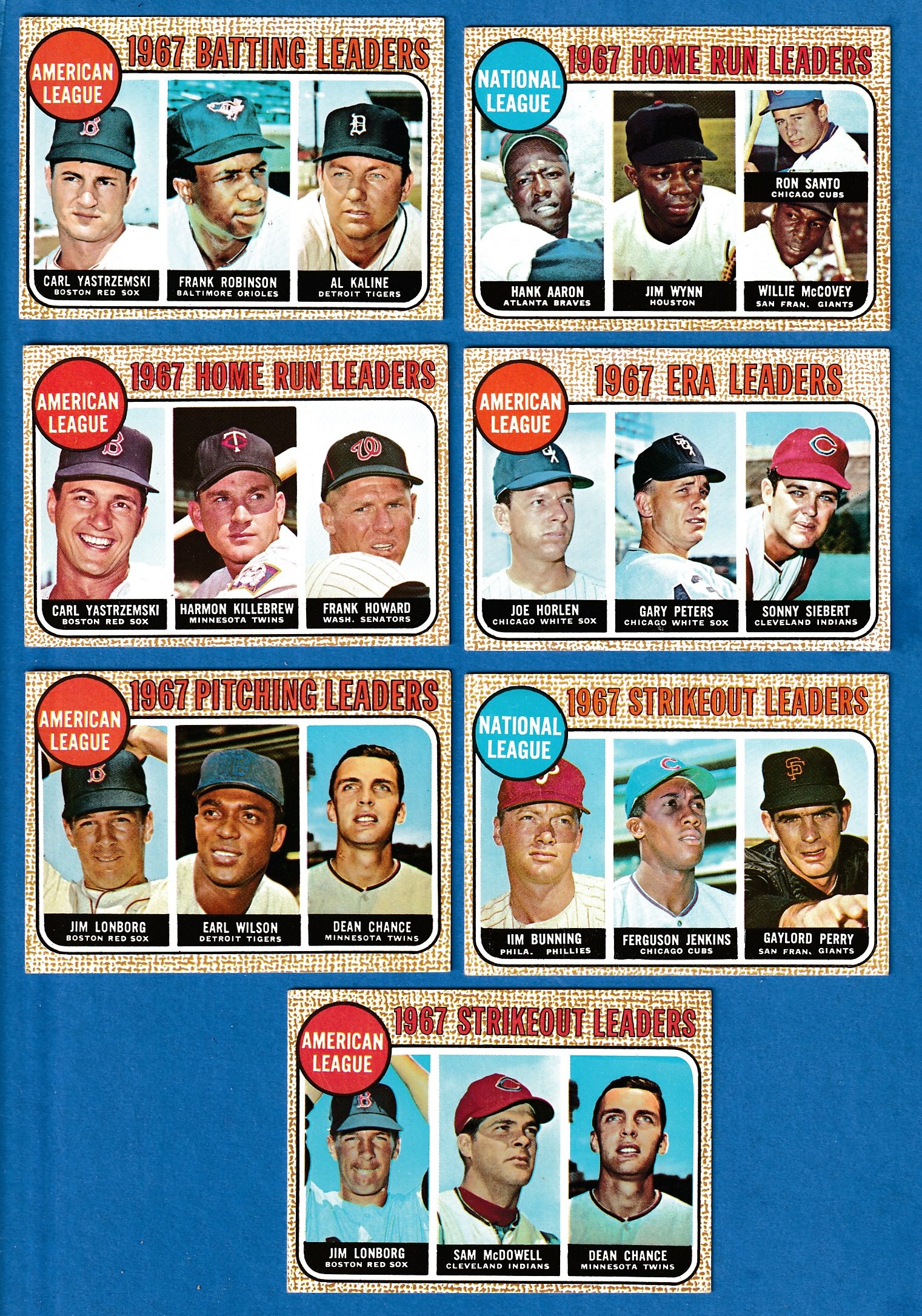 Harmon Killebrew Double 1968 Topps Baseball Game Card #5 Minnesota