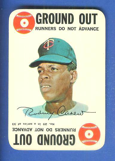 1968 Topps GAME #29 Rod Carew (Twins)