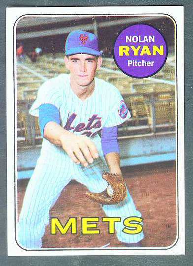 1969 Topps #533 Nolan Ryan (Mets)
