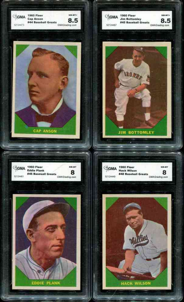 Ty Cobb 1960 Fleer Baseball Card (As Pictured) (Original Issue) (0490)