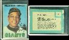 Willie Mays - 1967 Topps VENEZUELAN #213 (Giants)