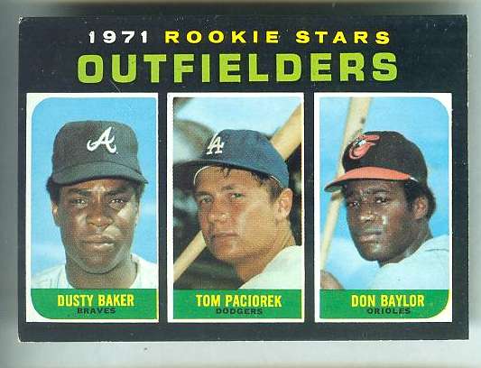 1971 Topps Cards Rookies (Bob Chlupsa/Bob Stinson/Al Hrabosky)
