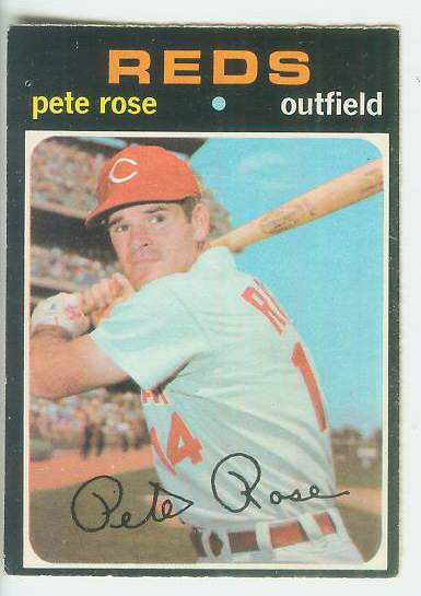 1971 O-Pee-Chee/OPC #100 Pete Rose (Reds) Baseball cards value