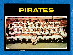 1971 O-Pee-Chee/OPC #603 Pirates TEAM card SCARCE SEMI-HI#