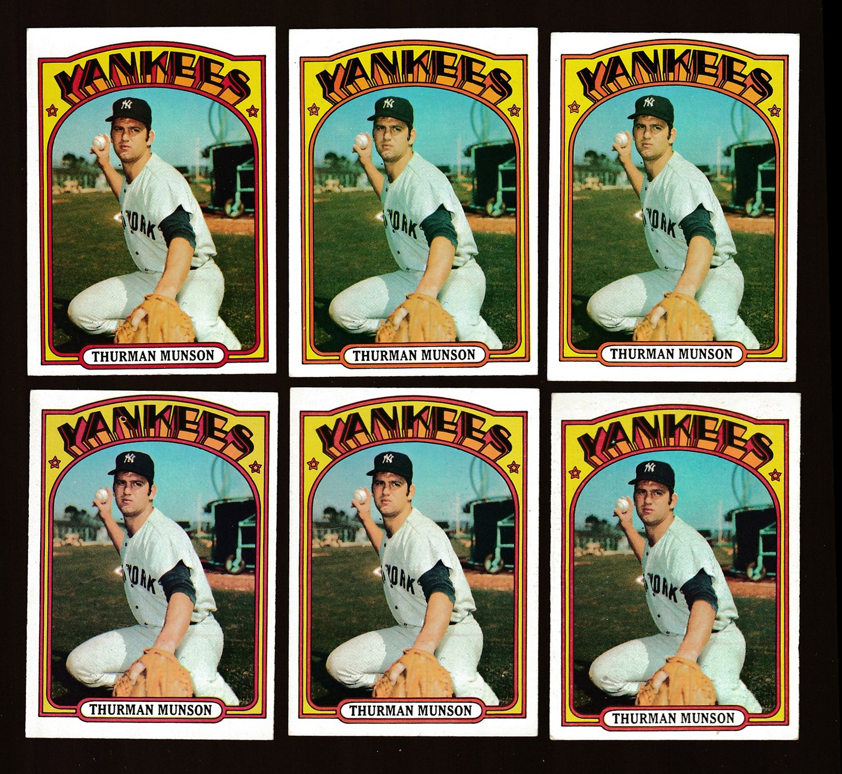 thurman munson baseball cards