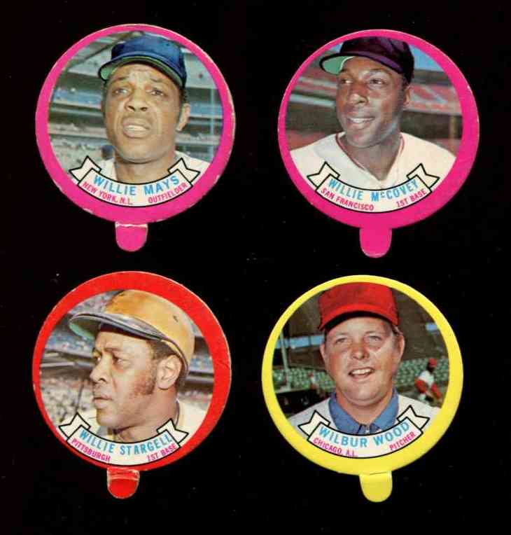 1973 Topps Candy Lid - DUSTY BAKER (Braves)