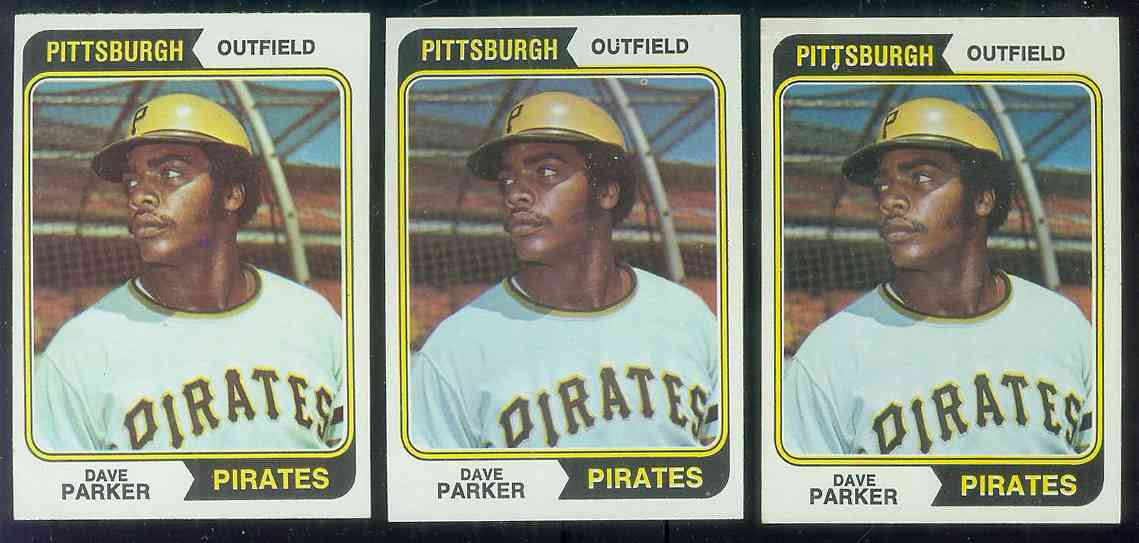 1974 Topps #252 Dave Parker Rookie Baseball Card Pirates Ex-mt+ / Nm