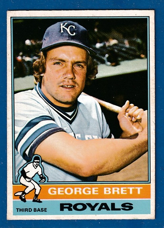 1976 O-Pee-Chee/OPC # 19 George Brett (Royals)