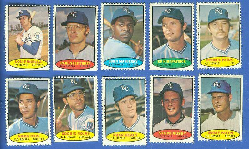 2023 Topps Heritage - 1974 Topps Baseball Stamps #74BS-13-16 - Johnny  Bench, Tony Perez, Dave Concepcion, Joe Morgan