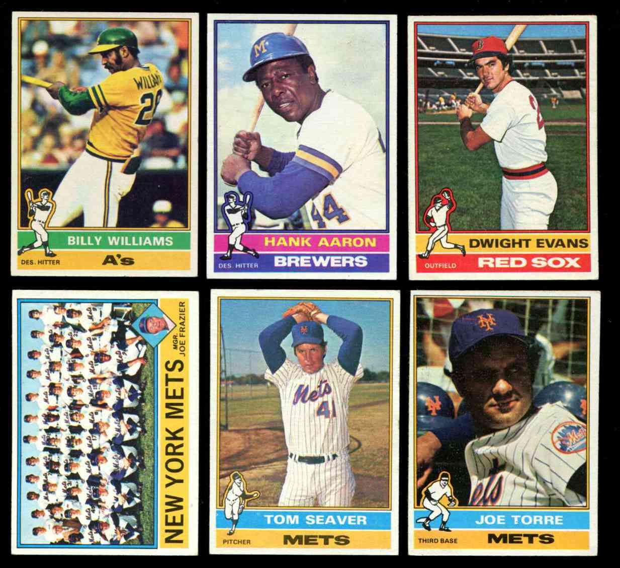 1976 Topps Baseball Cards. Lot of 132 Cards. Cards 1-132. -  India