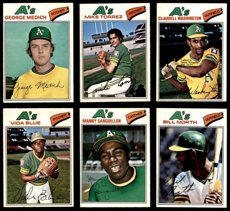 1977 O-Pee-Chee/OPC - Pirates COMPLETE TEAM SET of (8)