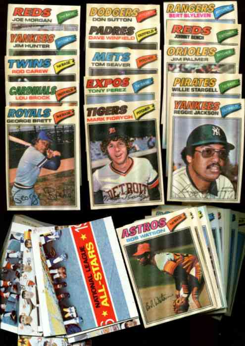 Number 5 Type Collection: 1977 Topps Stickers #5, Bert Blyleven