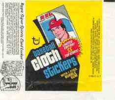 1977 Topps Cloth Stickers Baseball Checklist and Gallery