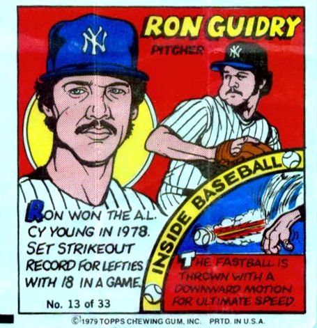 Sold at Auction: 25 Different 1979 Topps Baseball Cards w/ Ron Guidry/Craig  Swan + More