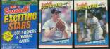 1987 Fleer - EXCITING STARS - COMPLETE SET (44 cards)