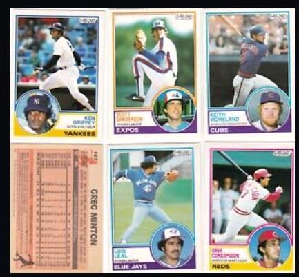 1983 O-Pee-Chee Baseball Card #305 Larry Bowa
