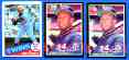 1985 Topps #536  Kirby Puckett+1985 Leaf+1985 Donruss [#x] -Lot (3) ROOKIES