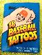 1986 Topps Baseball Tattoos - Wax Pack (18 Tattoos)