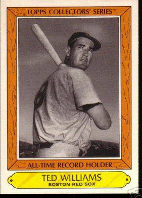  1959 Fleer # 30 Beating the Shift Ted Williams Boston