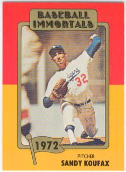 1980 Baseball Immortals No MLB Logo #145 Mickey Mantle - PSA NM 7